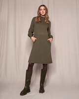 Kleid mit Stehkragen, VON & ZU