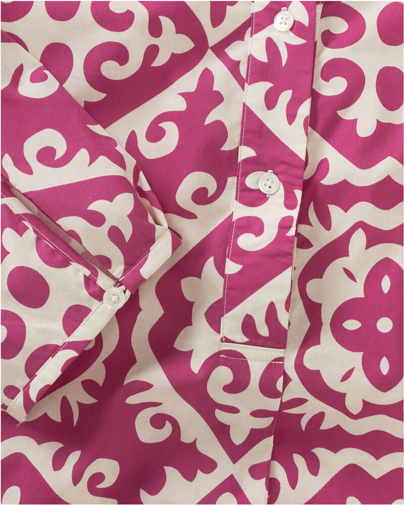Midi-Kleid mit Allover-Print, Brigitte von Schönfels