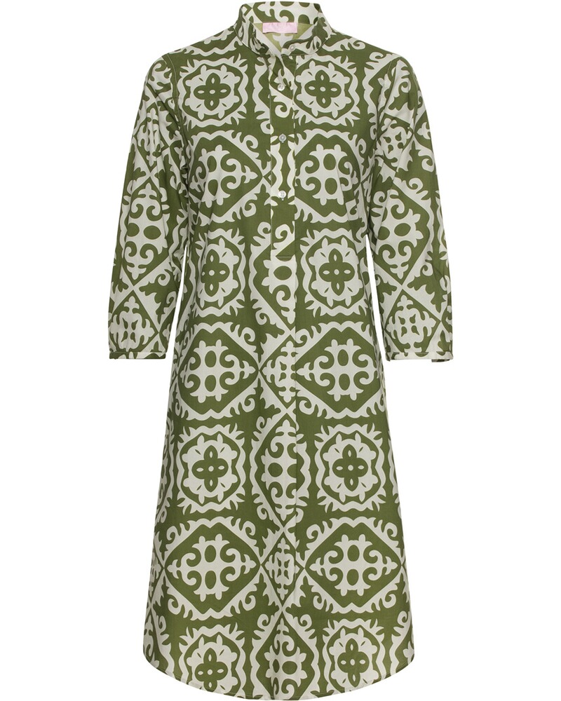 Midi-Kleid mit Allover-Print