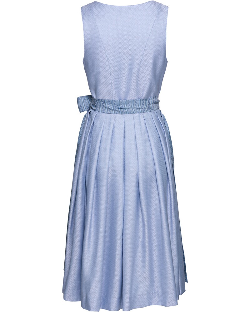 LS Dirndl blue-grey apron floral, Luis Steindl