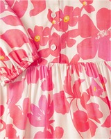 Blumen-Kleid mit Stehkragen, REITMAYER