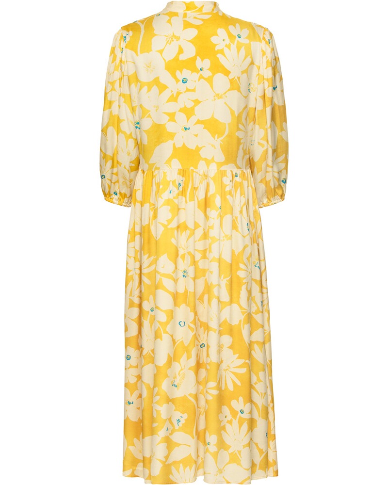 Floral dress with stand-up collar, Reitmayer