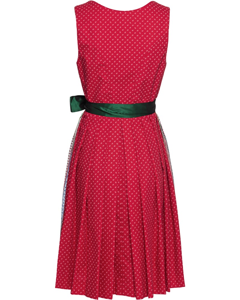 LS Dirndl red apron patterned, Luis Steindl