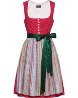 LS Dirndl red apron patterned, Luis Steindl