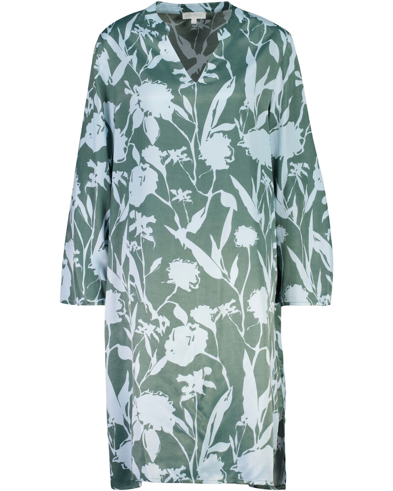 Midikleid mit Allover-Blumenmuster