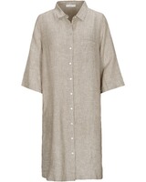 Linen shirt dress, In Linea