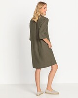 Linen shirt dress, In Linea