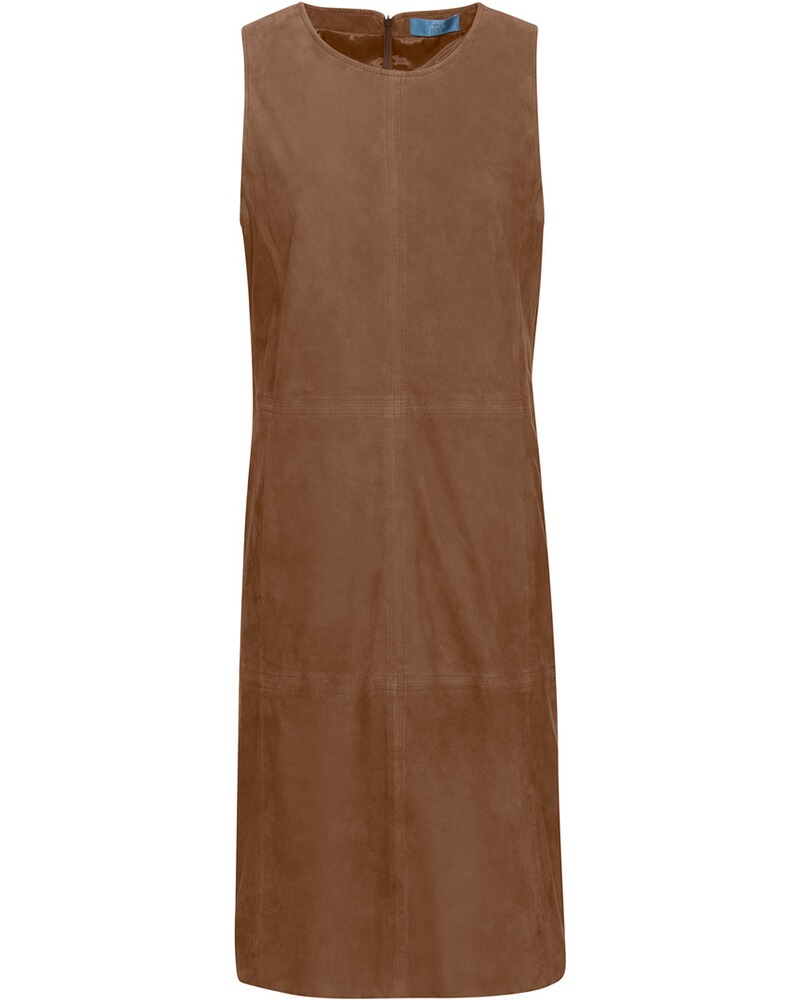 Kurzes Lederkleid