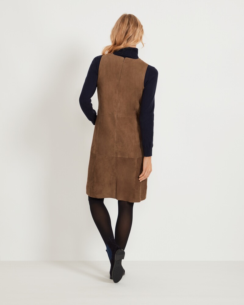 Kurzes Lederkleid , Brigitte von Schönfels