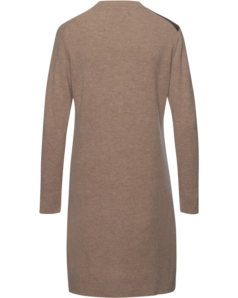 Kleid mit Schulterapplikation, Brigitte von Schönfels