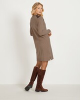 Kleid mit Schulterapplikation, Brigitte von Schönfels