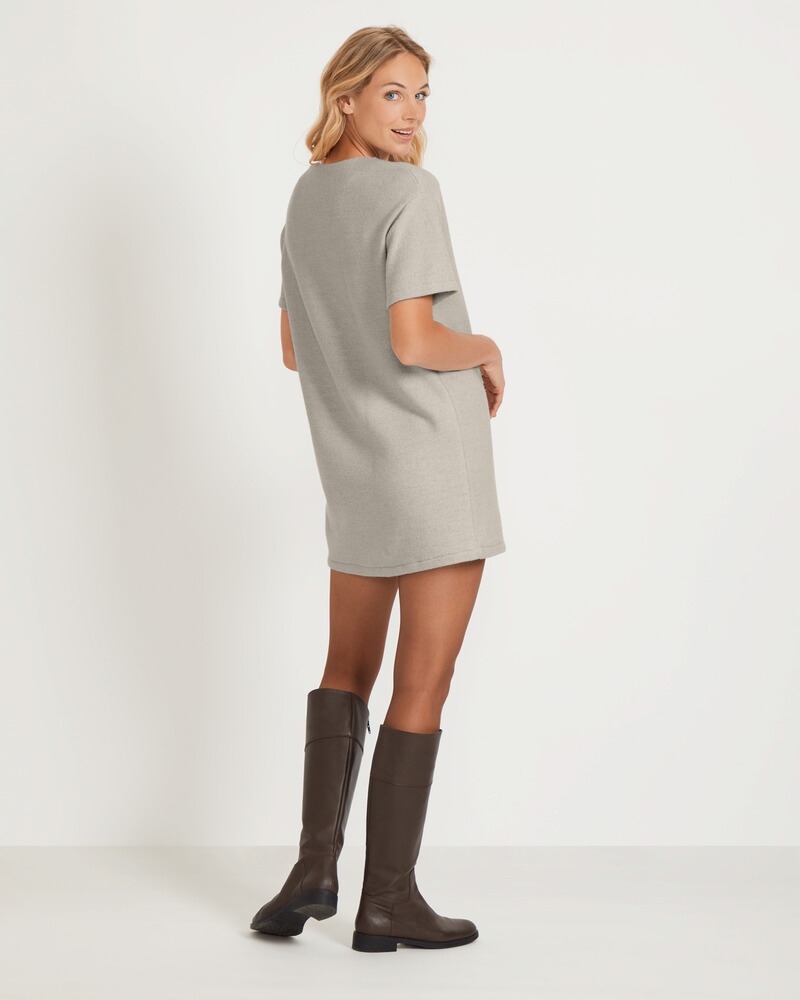 Halbarm-Kleid Udele, Stapf