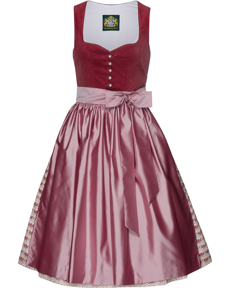 Feincord Midi-Dirndl Rothsee