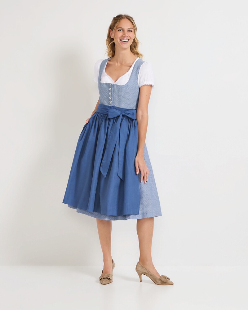 LS Jacquard Dirndl bleu, Luis Steindl
