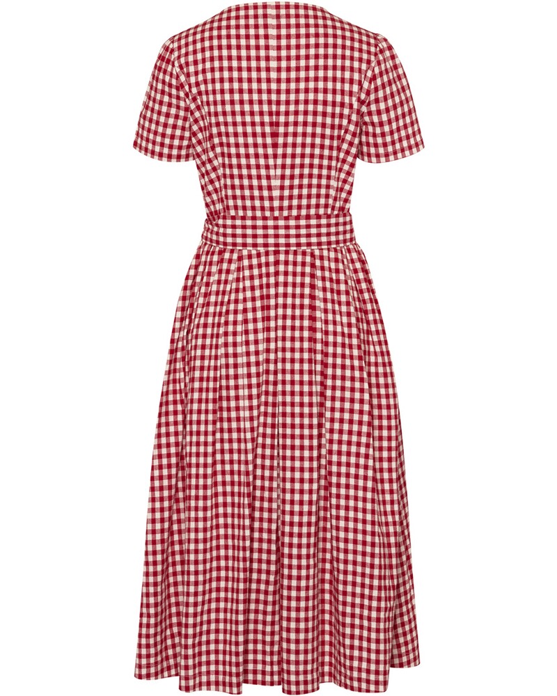 Vichykaro-Leinenkleid, Luis Steindl
