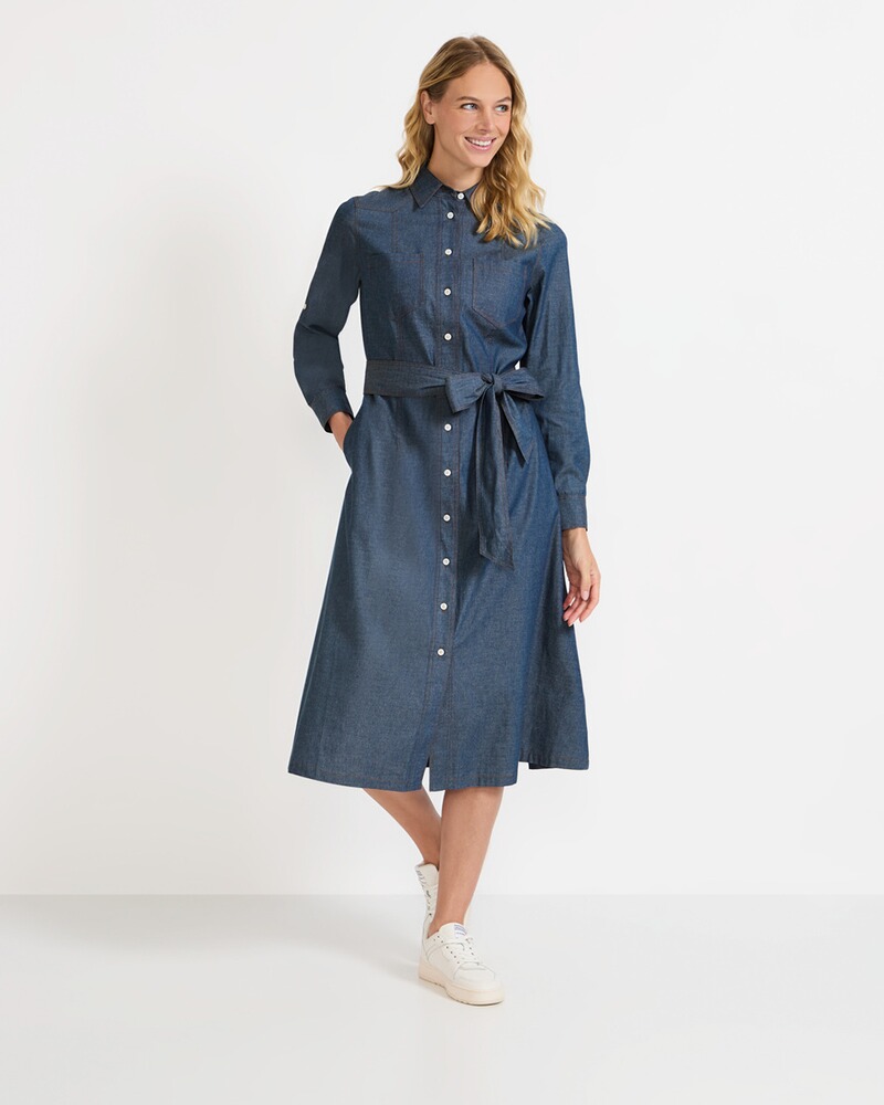 Jeanskleid, Brigitte von Schönfels