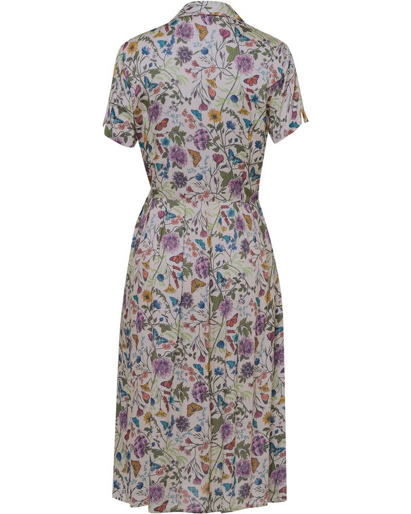 Halbarm-Kleid mit Druck, Brigitte von Schönfels