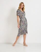 Halbarm-Kleid mit Druck, Brigitte von Schönfels