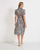 Halbarm-Kleid mit Druck, Brigitte von Schönfels