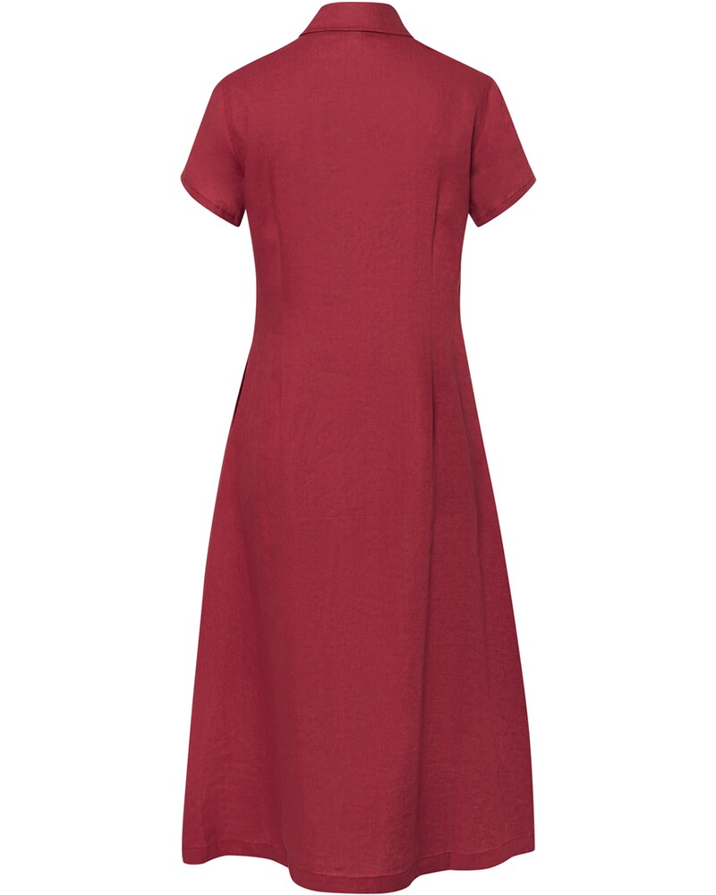 Kurzarm-Leinenkleid, Brigitte von Schönfels