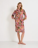 Kleid mit Blumendruck, Brigitte von Schönfels
