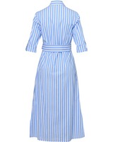 Langes Streifen-Kleid, HIGHMOOR