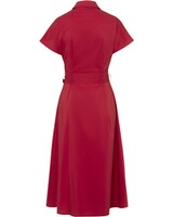 Midi-Kleid mit Stoffgürtel, HIGHMOOR