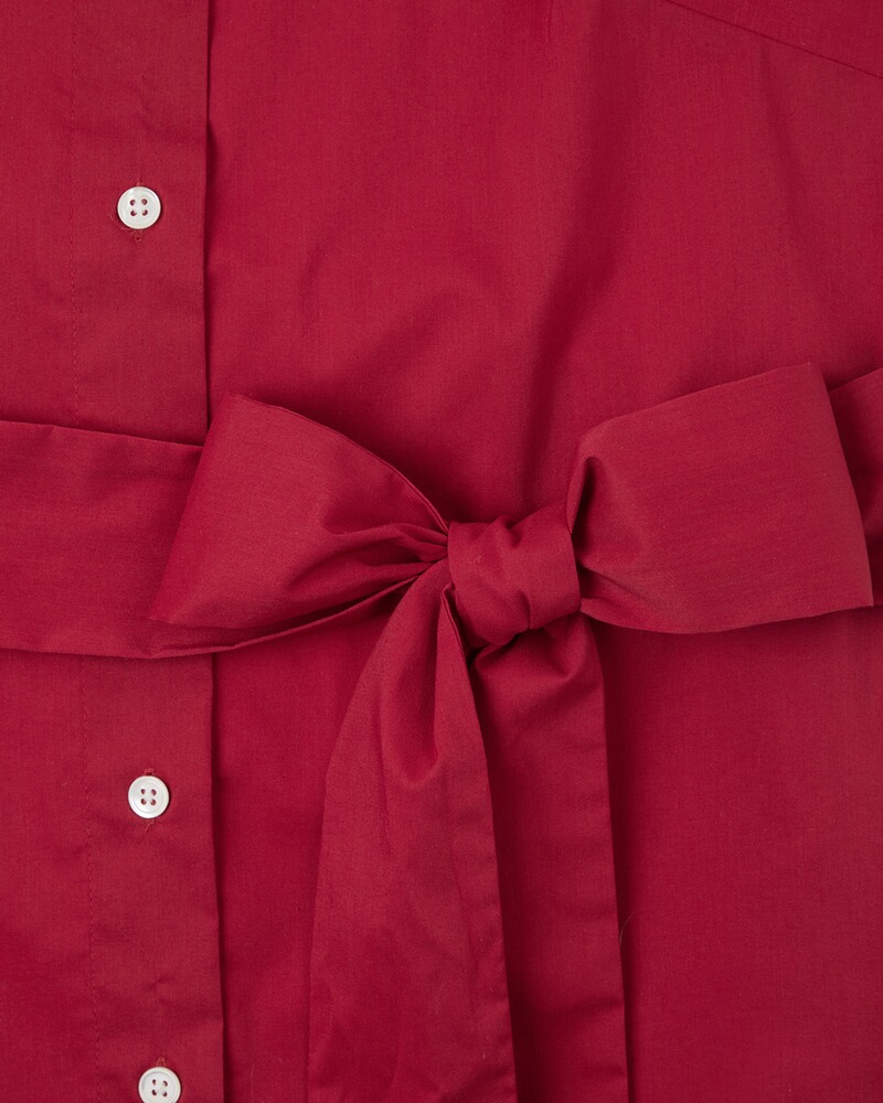 Midi-Kleid mit Stoffgürtel, HIGHMOOR