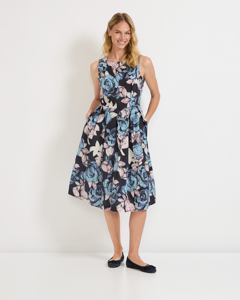 Kleid mit Blumenmuster, HIGHMOOR