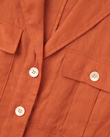 Halbarm-Kleid mit Brusttaschen, HIGHMOOR