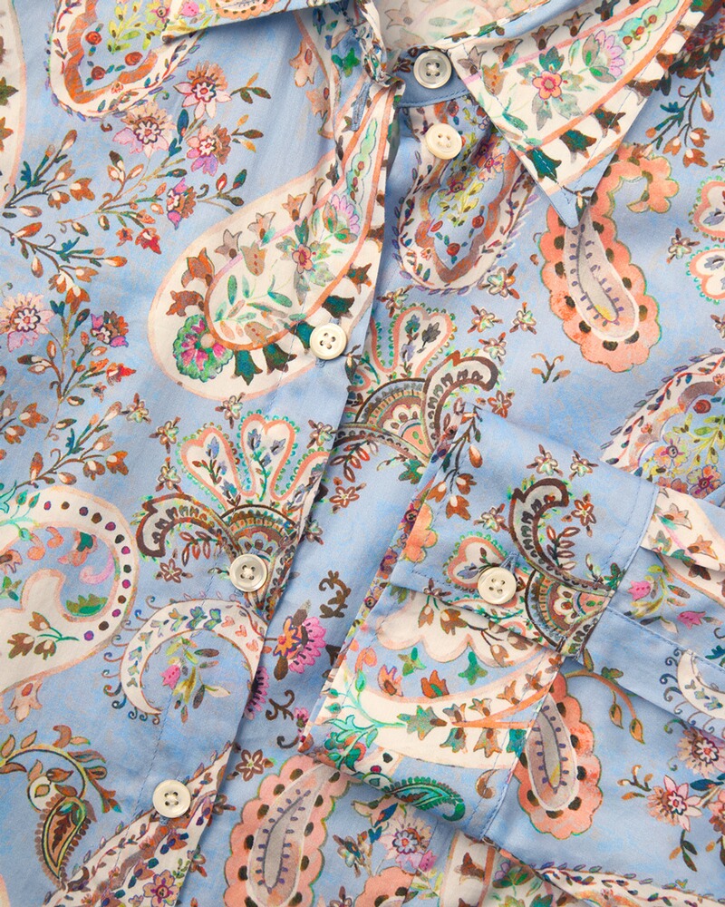 Paisley-Hemdblusenkleid, REITMAYER