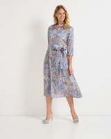 Paisley-Hemdblusenkleid, REITMAYER