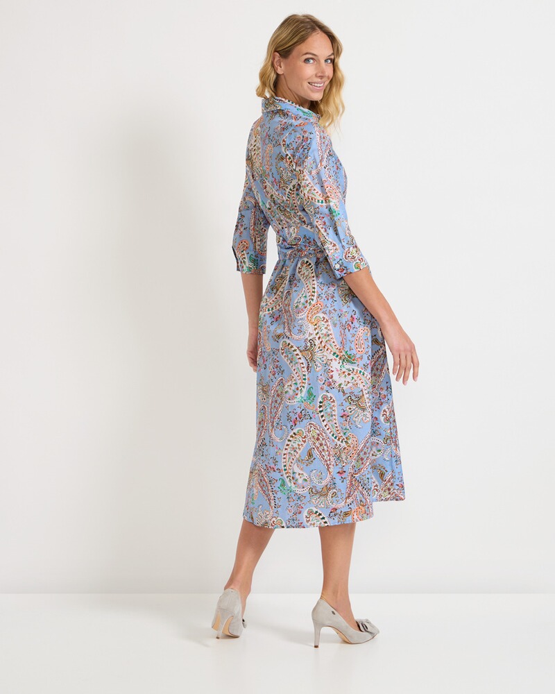 Paisley-Hemdblusenkleid, REITMAYER
