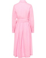 Leinenkleid mit Rüschenkante, REITMAYER