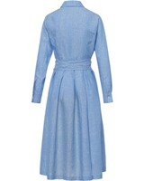 Leinenkleid mit Rüschenkante, REITMAYER