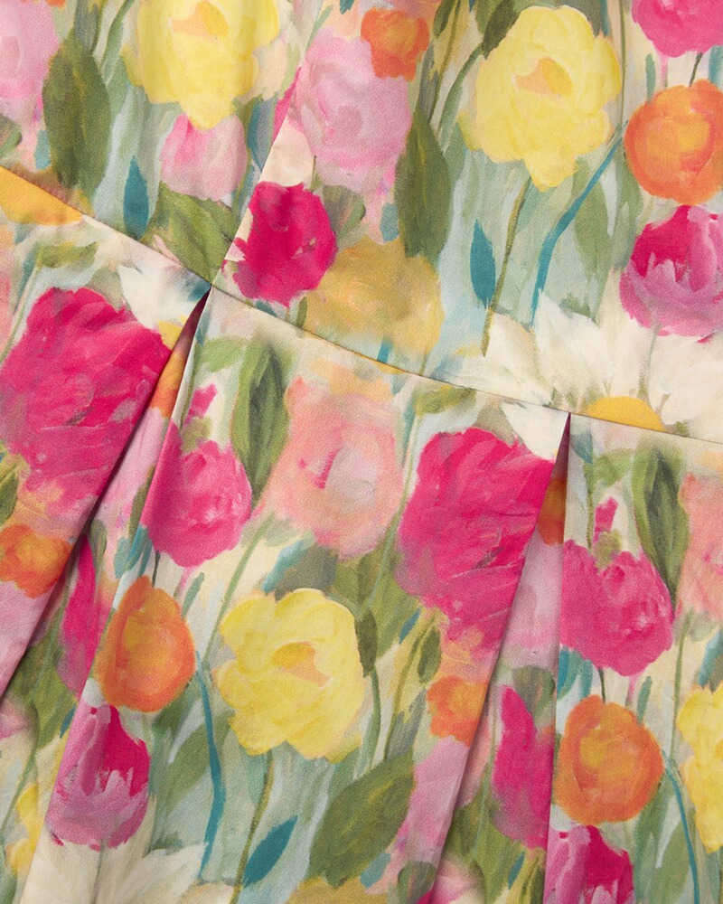 Ärmelloses Kleid mit Blumen, REITMAYER