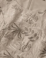 Besticktes Leinenkleid, White Label
