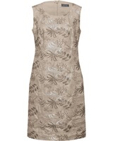 Besticktes Leinenkleid, White Label