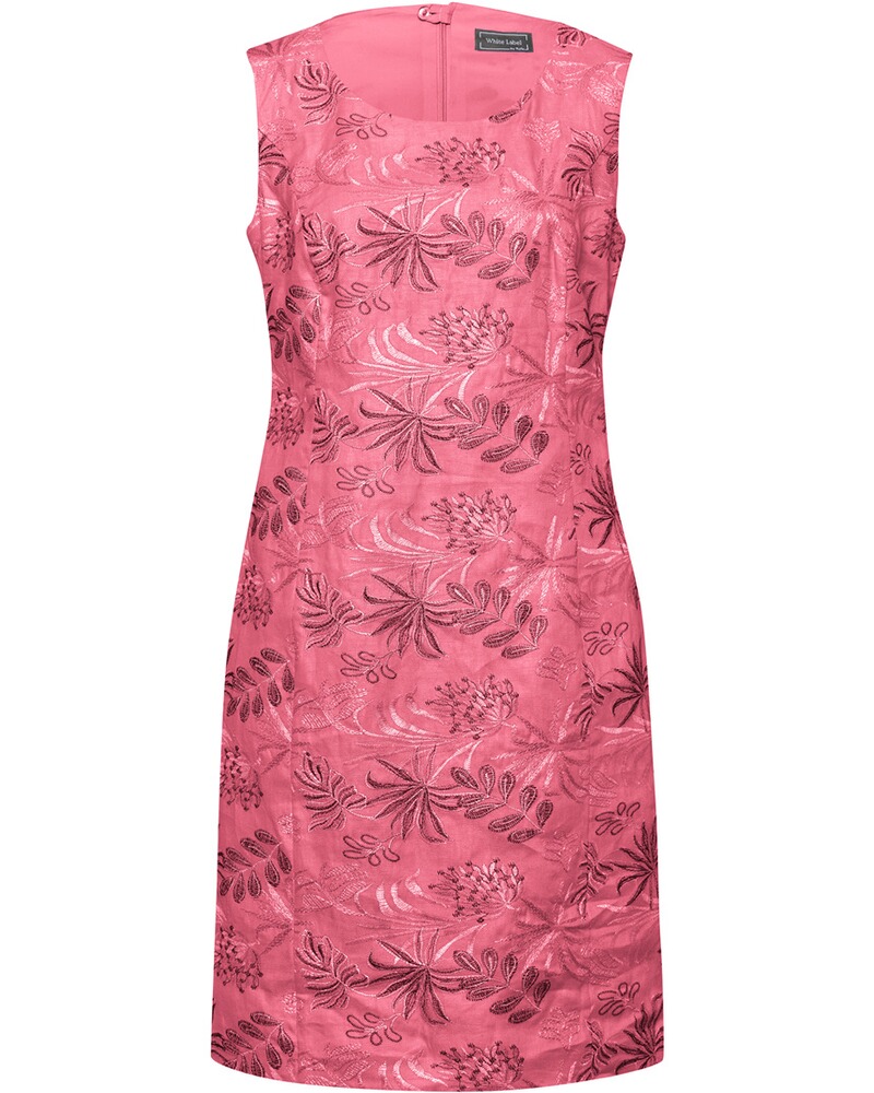 Besticktes Leinenkleid