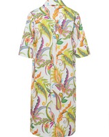 Kaftankleid mit Allover-Print, White Label