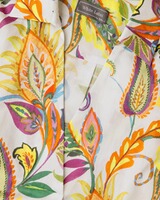Kaftankleid mit Allover-Print, White Label