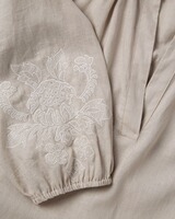 Kleid mit Ärmelstick, White Label