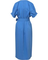 Midikleid mit Bindegürtel, White Label