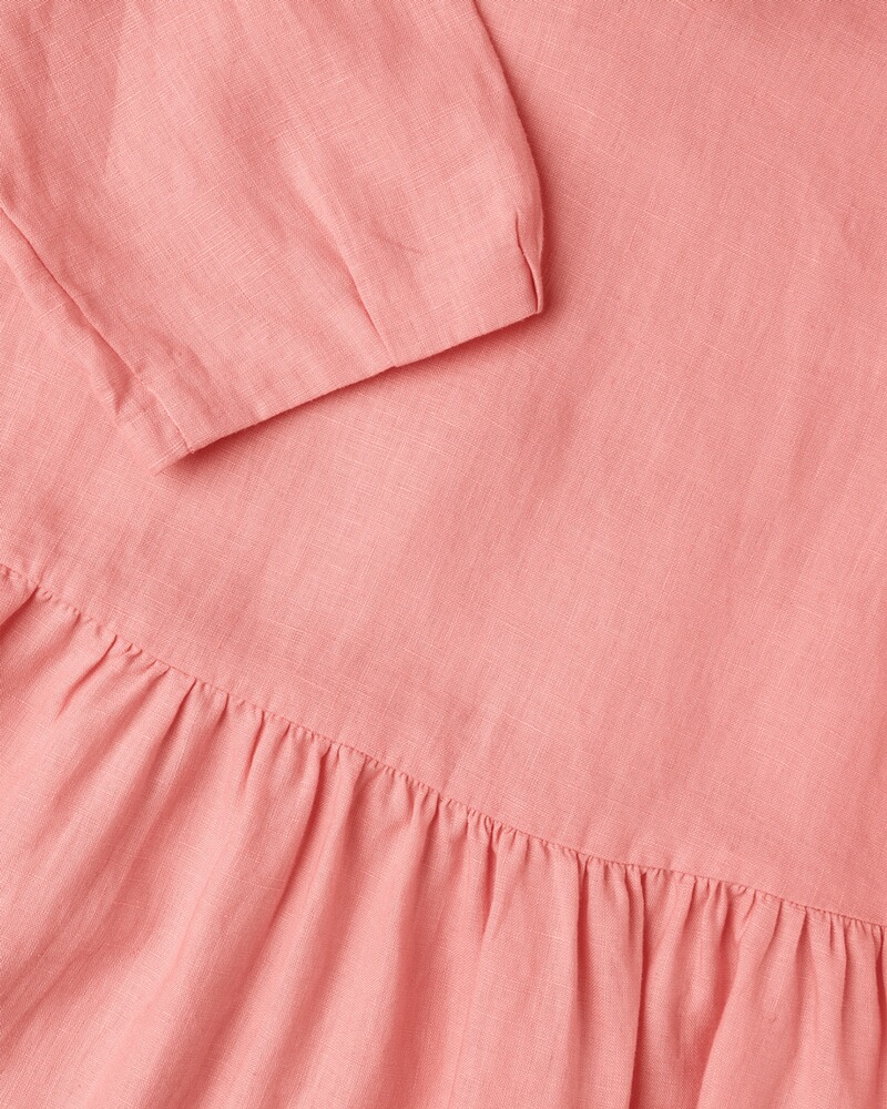Leinen-Maxikleid, In Linea