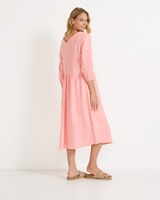 Leinen-Maxikleid, In Linea