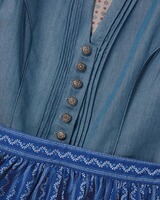 Midi Dirndl in Jeansoptik, Almsach