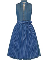 Midi Dirndl in Jeansoptik, Almsach