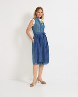 Midi Dirndl in Jeansoptik, Almsach