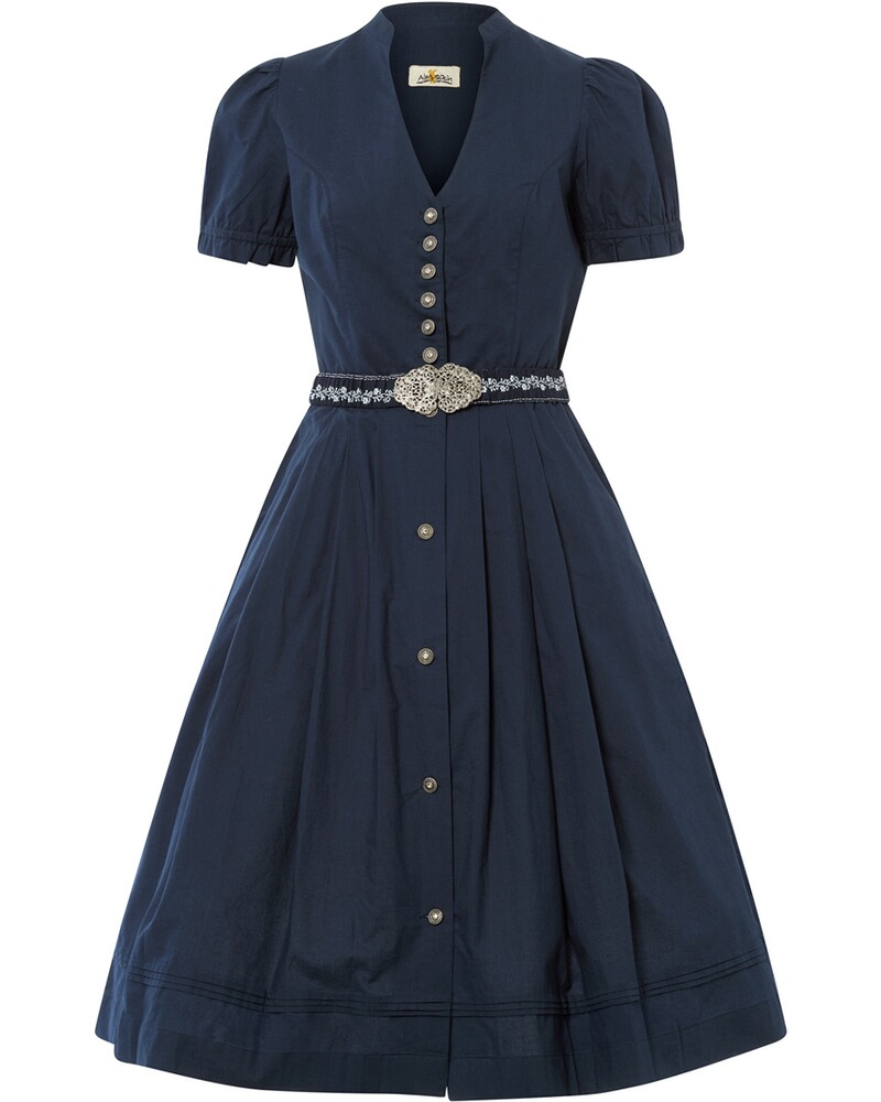 2-in-1 Halbarm-Dirndlkleid