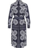 Hemdblusenkleid mit Paisley-Muster, Seidensticker